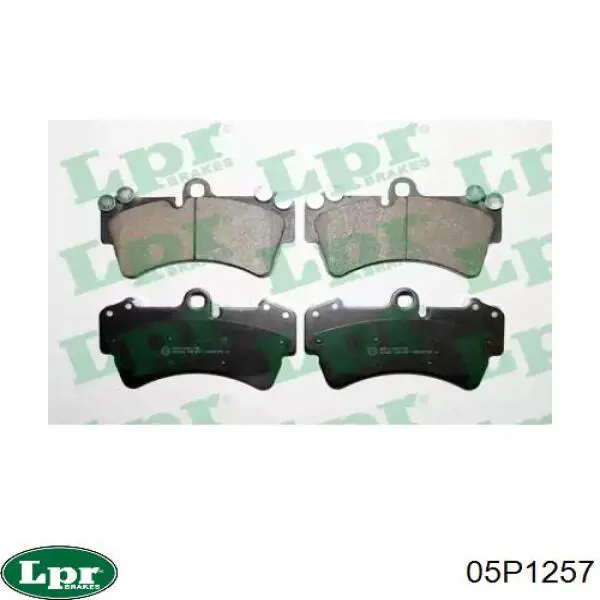 Тормозні колодки LPR 05P1257