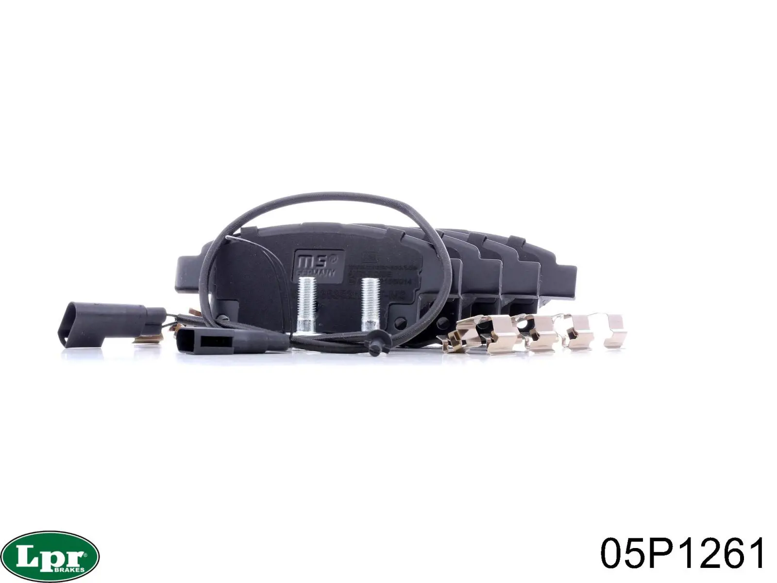 Задні гальмівні колодки LPR 05P1261 ціна, від 21.14 USD