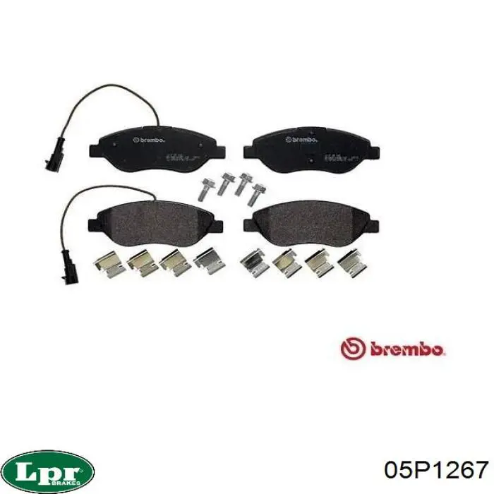 Тормозні колодки LPR 05P1267