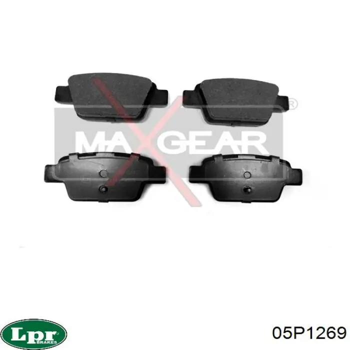 Купити 05P1269 LPR Задні колодки