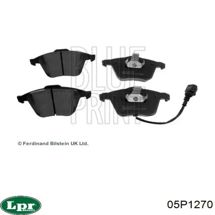 Тормозні колодки LPR 05P1270