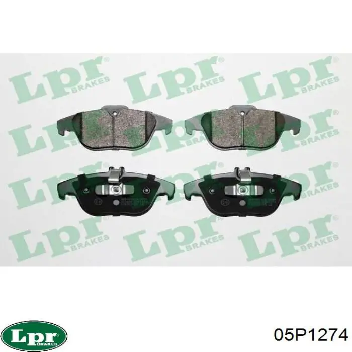 Купити 05P1274 LPR Задні колодки