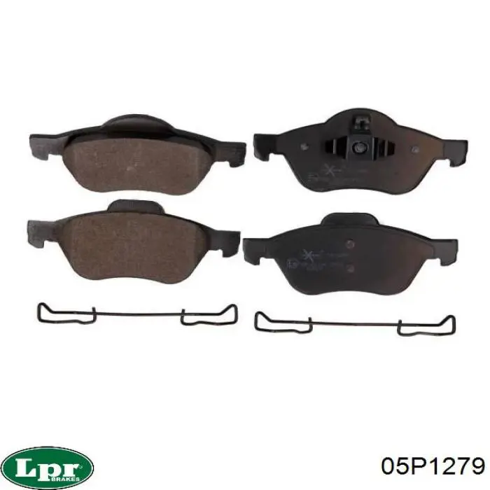 Передні тормозні колодки 05P1279 LPR