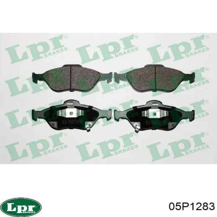 Передні тормозні колодки 05P1283 LPR