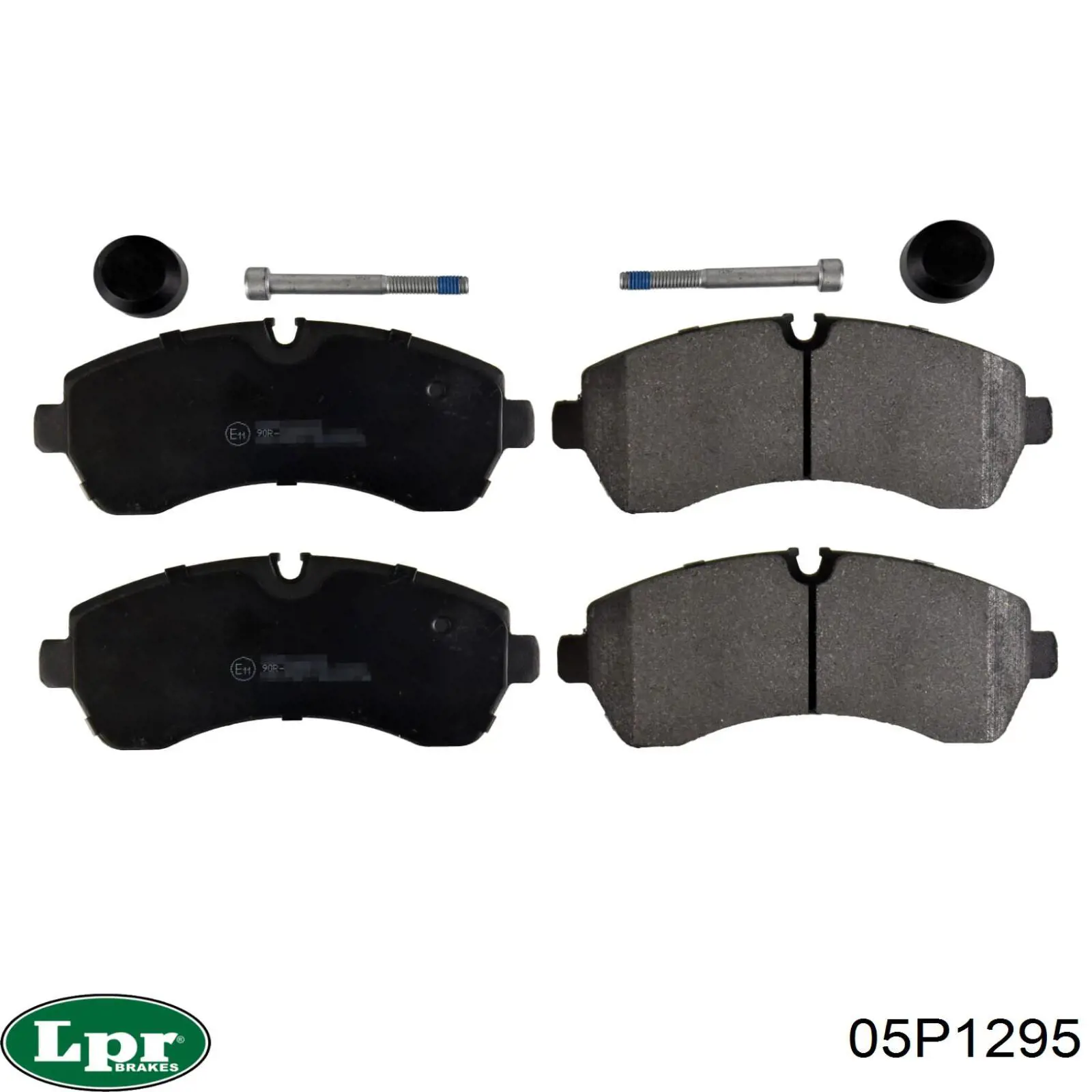 Передні тормозні колодки 05P1295 LPR