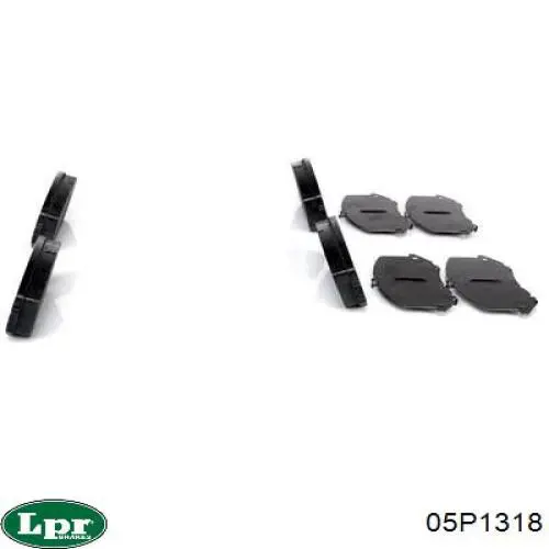 Тормозні колодки LPR 05P1318