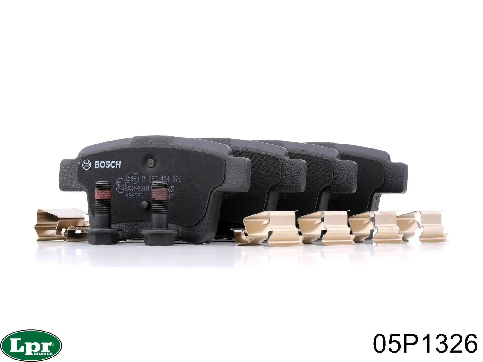 Задні дискові колодки LPR 05P1326