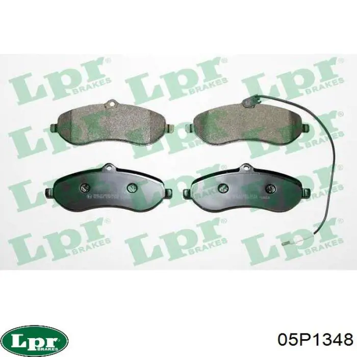 Гальмівні колодки LPR 05P1348 ціна, від 27.14 USD