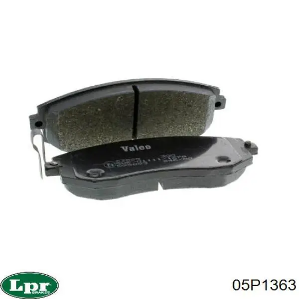 Гальмівні колодки LPR 05P1363 ціна, від 20.88 USD