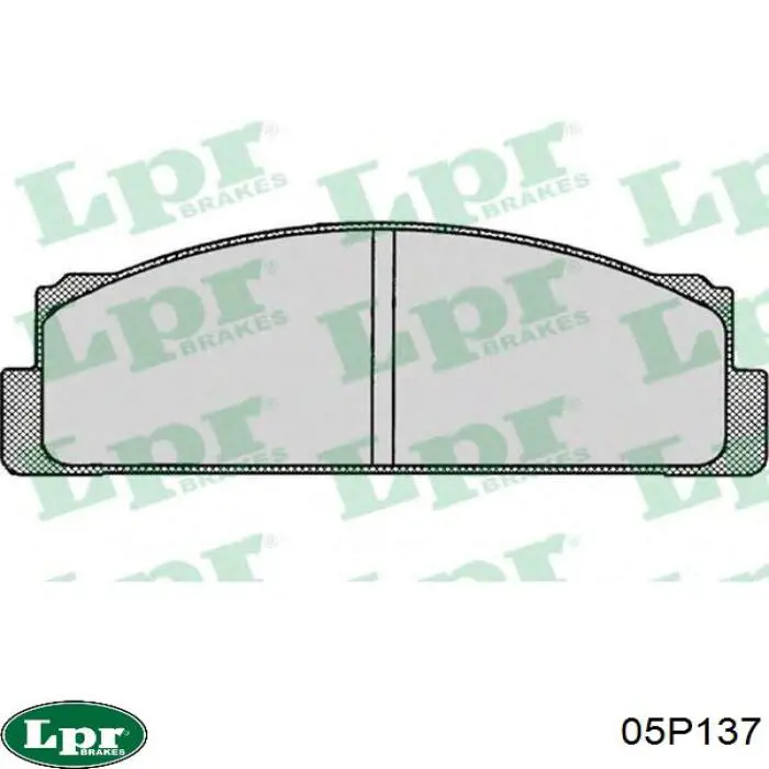 Тормозні колодки LPR 05P137