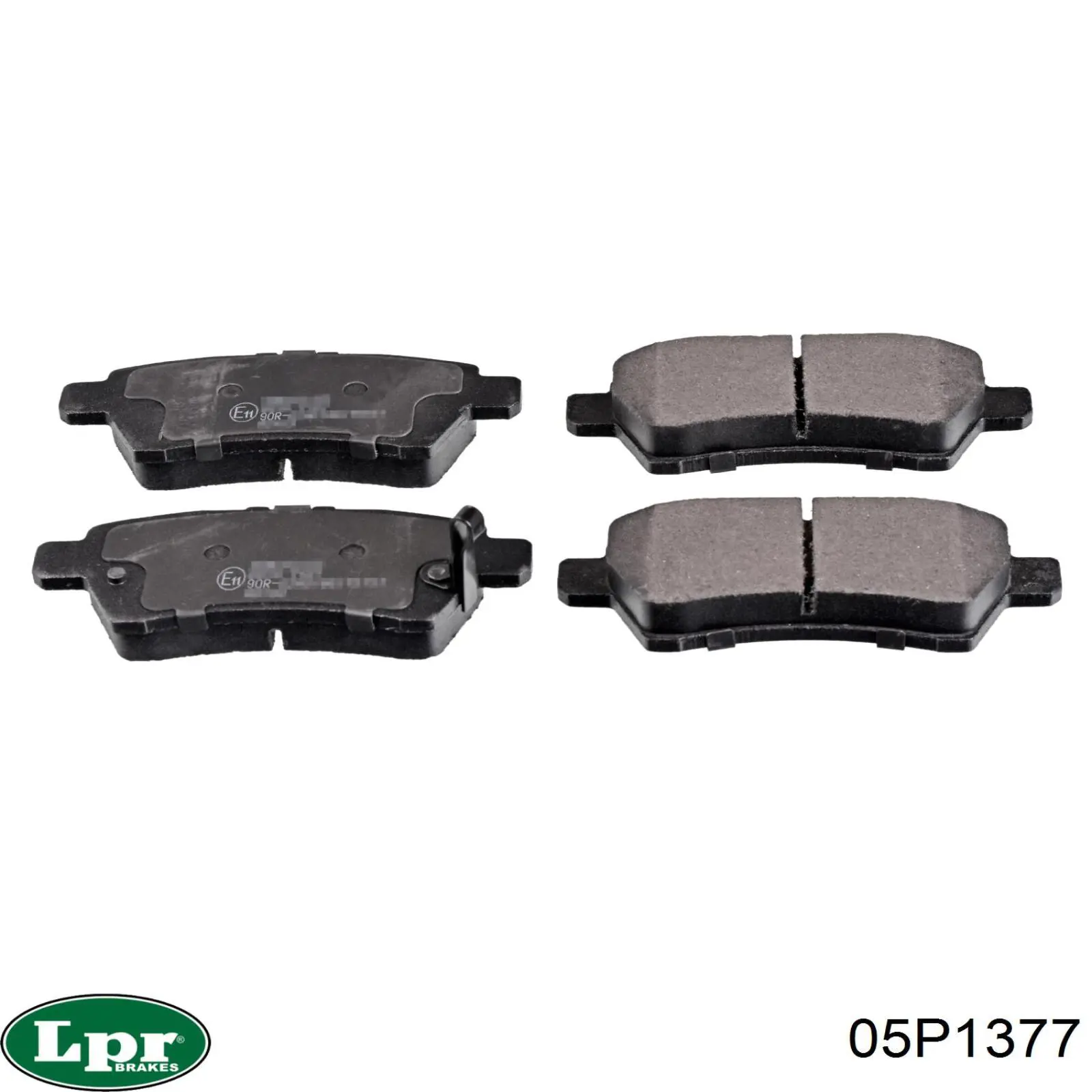 Купити 05P1377 LPR Задні колодки