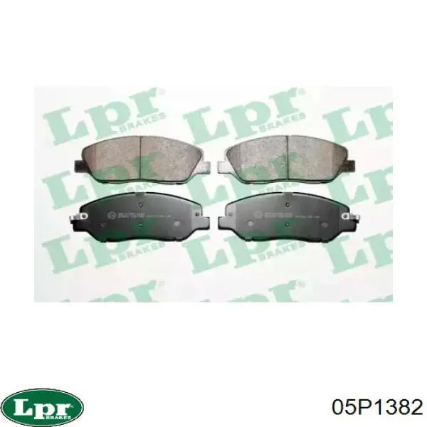 Тормозні колодки LPR 05P1382