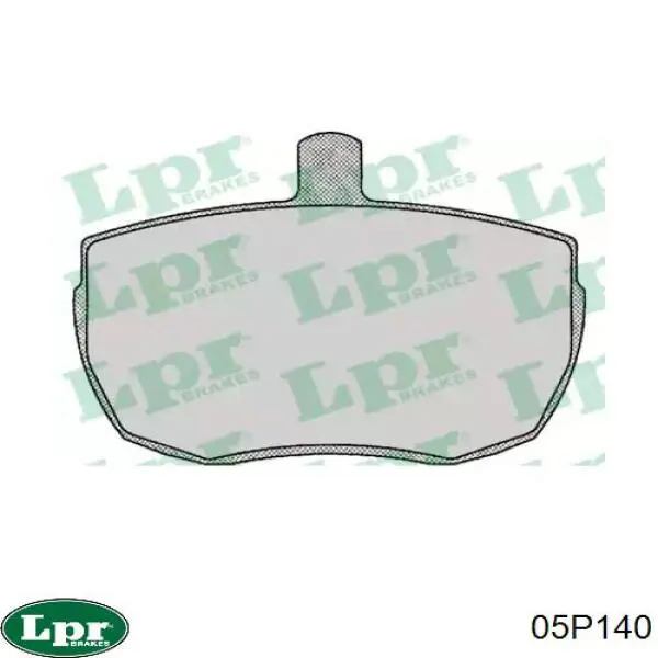 Тормозні колодки LPR 05P140