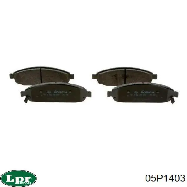 Гальмівні колодки LPR 05P1403 ціна, від 32.15 USD
