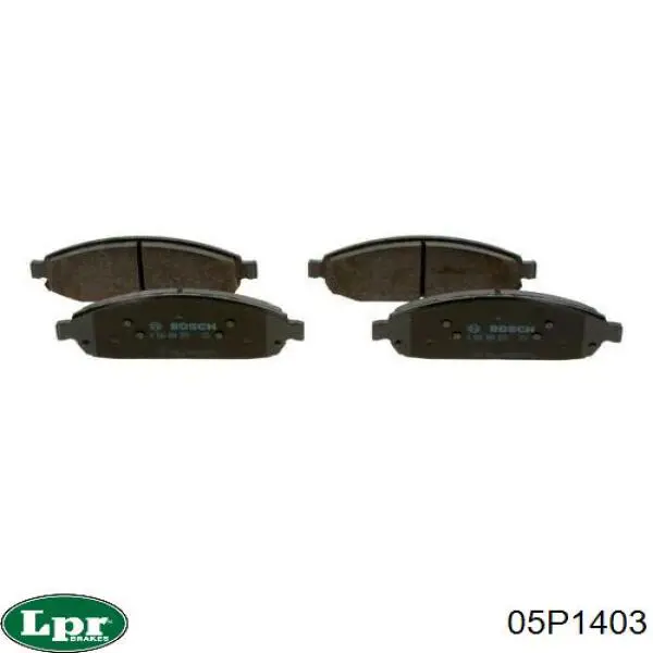 Тормозні колодки LPR 05P1403