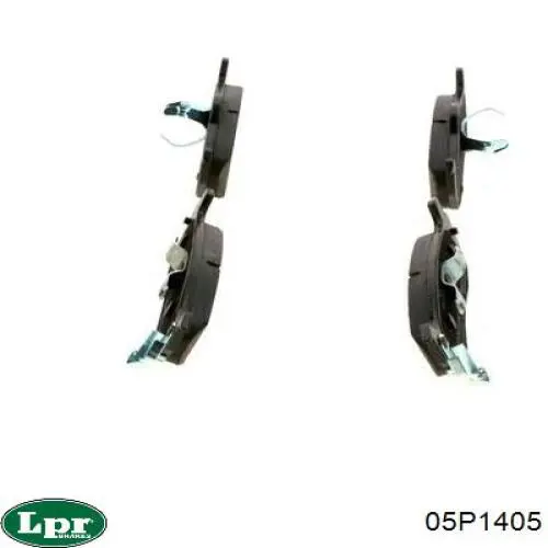 Задні гальмівні колодки 05P1405 LPR