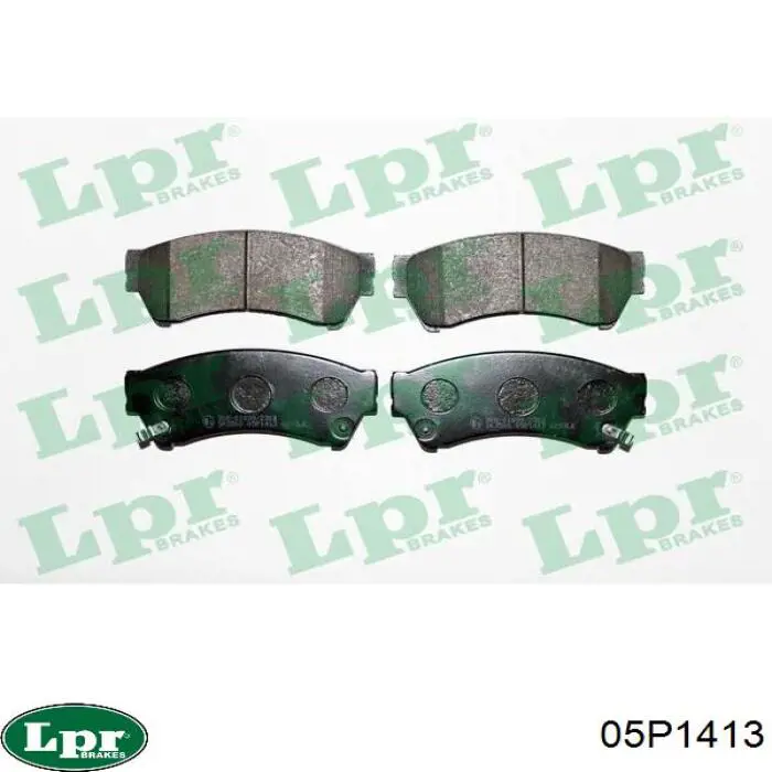 Гальмівні колодки LPR 05P1413 ціна, від 26.14 USD