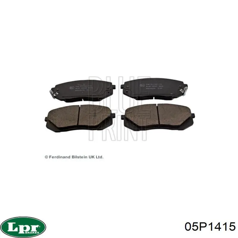 Тормозні колодки LPR 05P1415