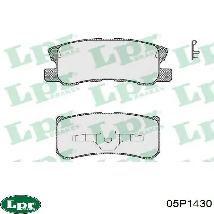 Тормозні колодки LPR 05P1430