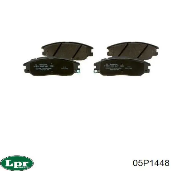 Передні тормозні колодки 05P1448 LPR