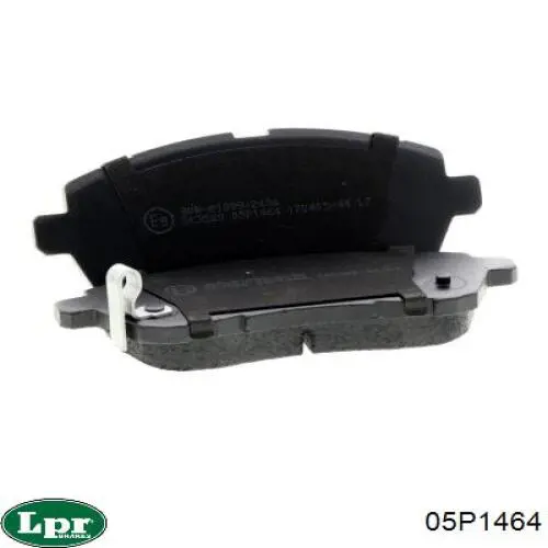 Передні тормозні колодки 05P1464 LPR