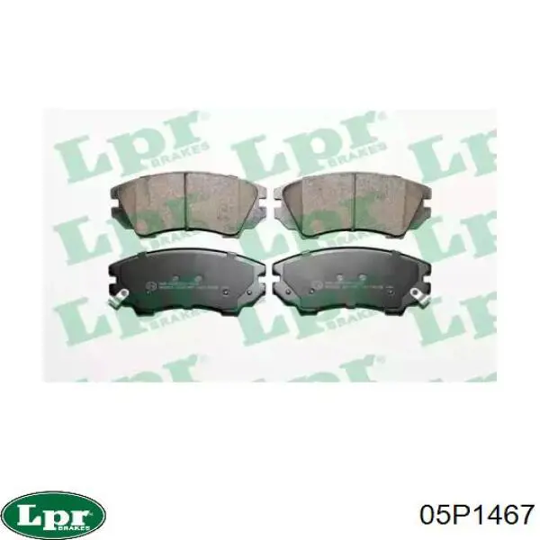 Тормозні колодки LPR 05P1467