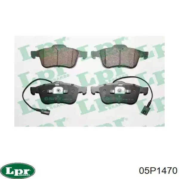 Гальмівні колодки LPR 05P1470 ціна, від 25.39 USD