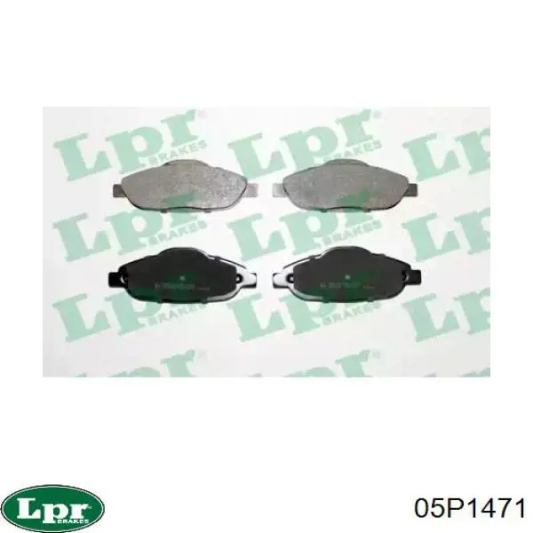 Тормозні колодки LPR 05P1471