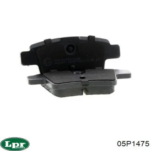 Задні гальмівні колодки 05P1475 LPR