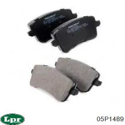Задні дискові колодки LPR 05P1489