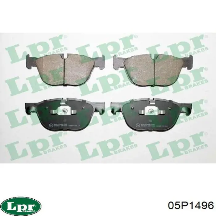 Гальмівні колодки LPR 05P1496 ціна, від 38.97 USD
