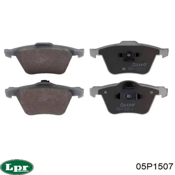 Тормозні колодки LPR 05P1507