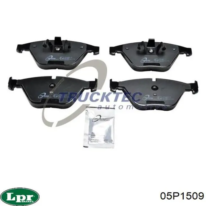 Передні тормозні колодки 05P1509 LPR