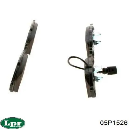 Гальмівні колодки LPR 05P1526 ціна, від 24.13 USD