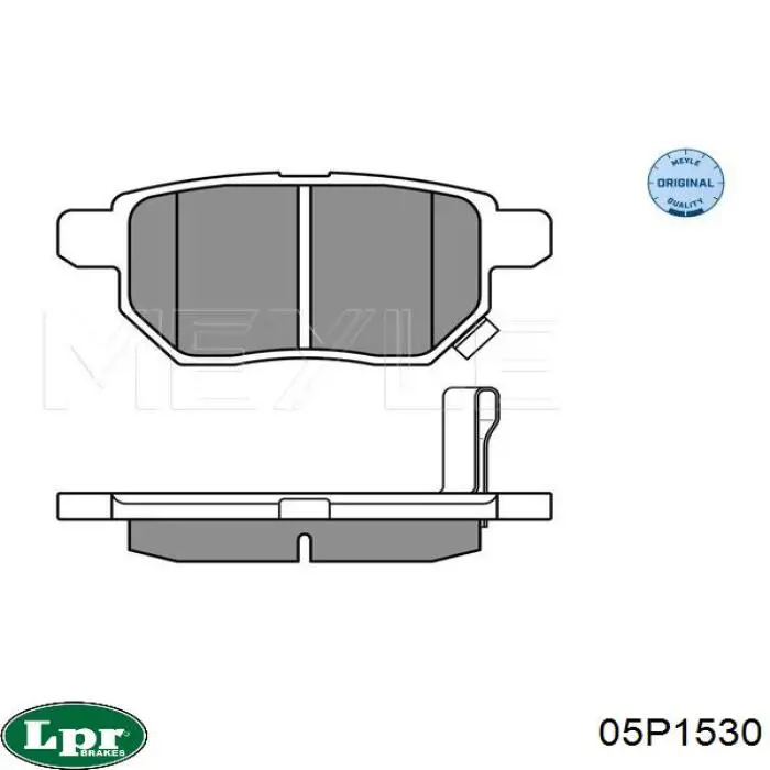 Купити 05P1530 LPR Задні колодки