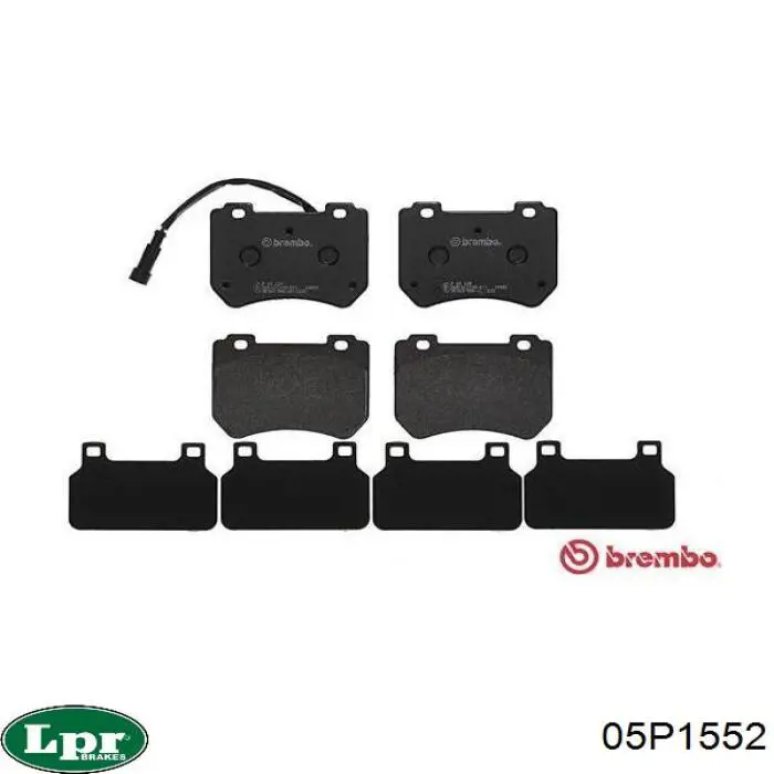 Тормозні колодки LPR 05P1552