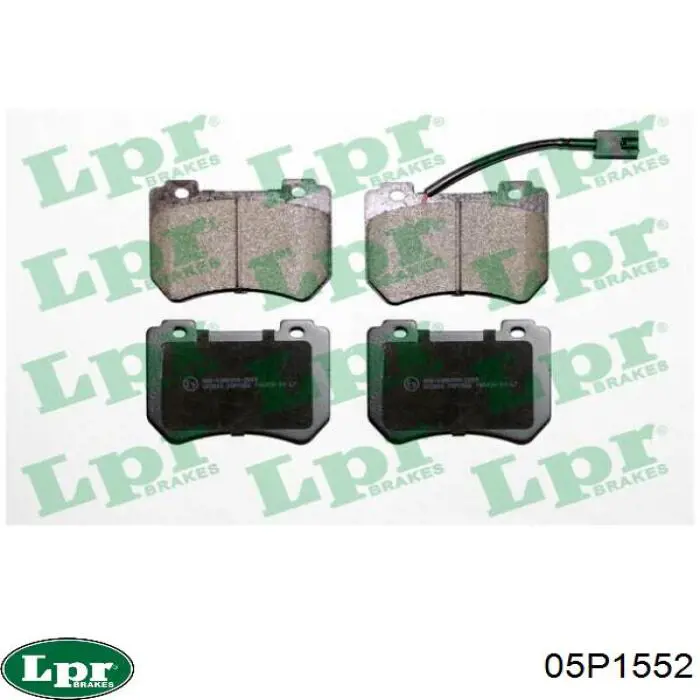 Гальмівні колодки LPR 05P1552 ціна, від 30.58 USD