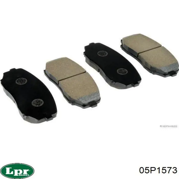 Передні тормозні колодки 05P1573 LPR