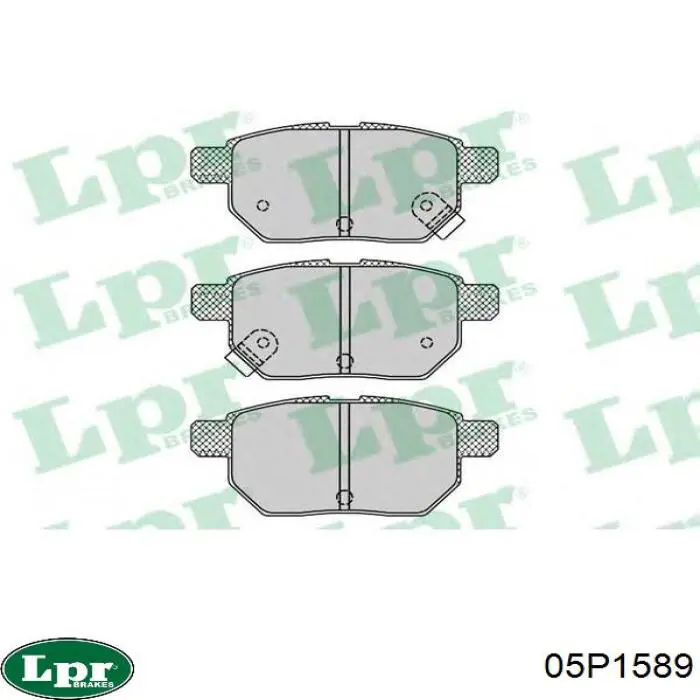 Тормозні колодки LPR 05P1589