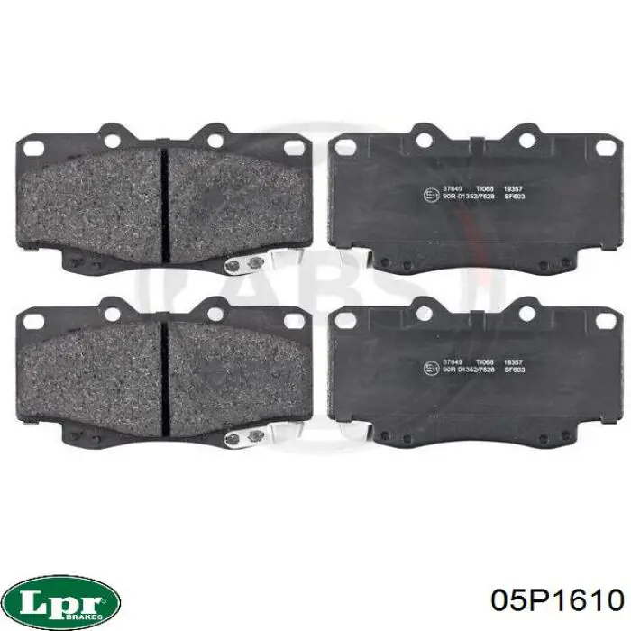 Тормозні колодки LPR 05P1610
