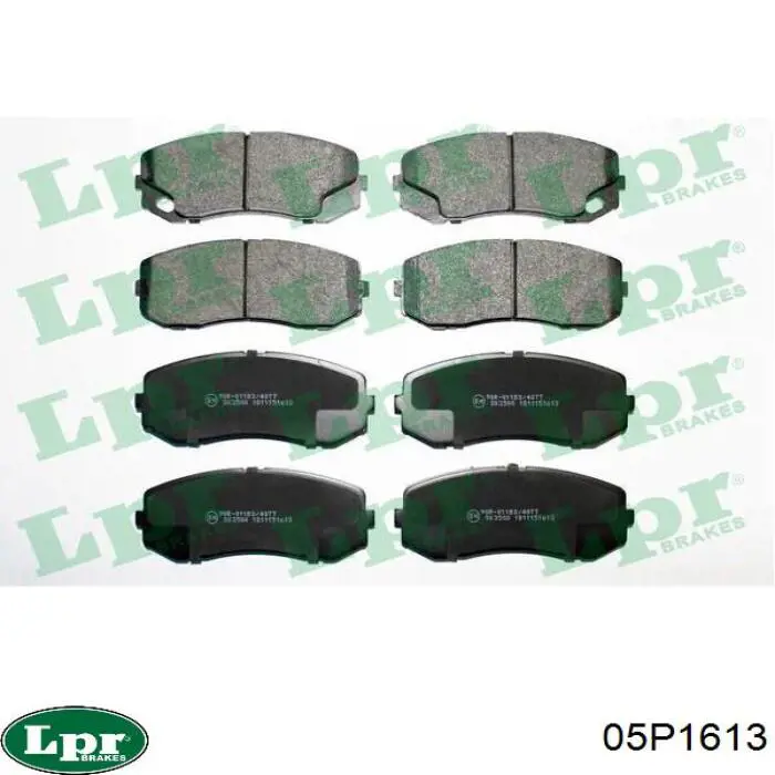 Гальмівні колодки LPR 05P1613 ціна, від 34.40 USD