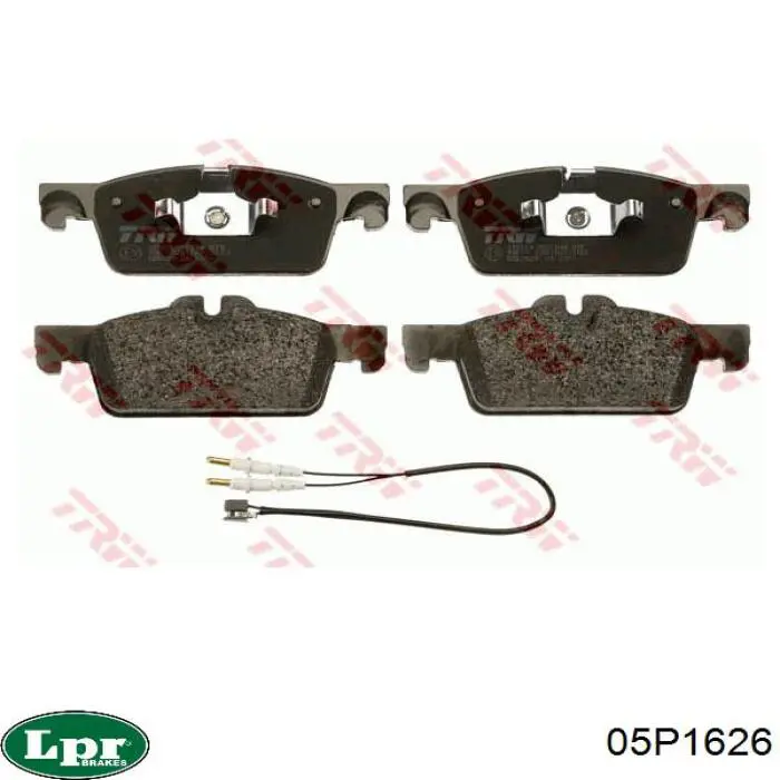 Тормозні колодки LPR 05P1626