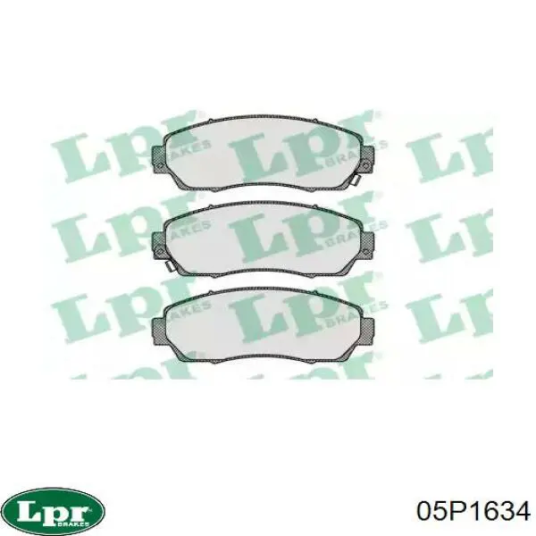 Тормозні колодки LPR 05P1634