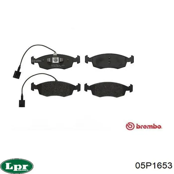 Тормозні колодки LPR 05P1653