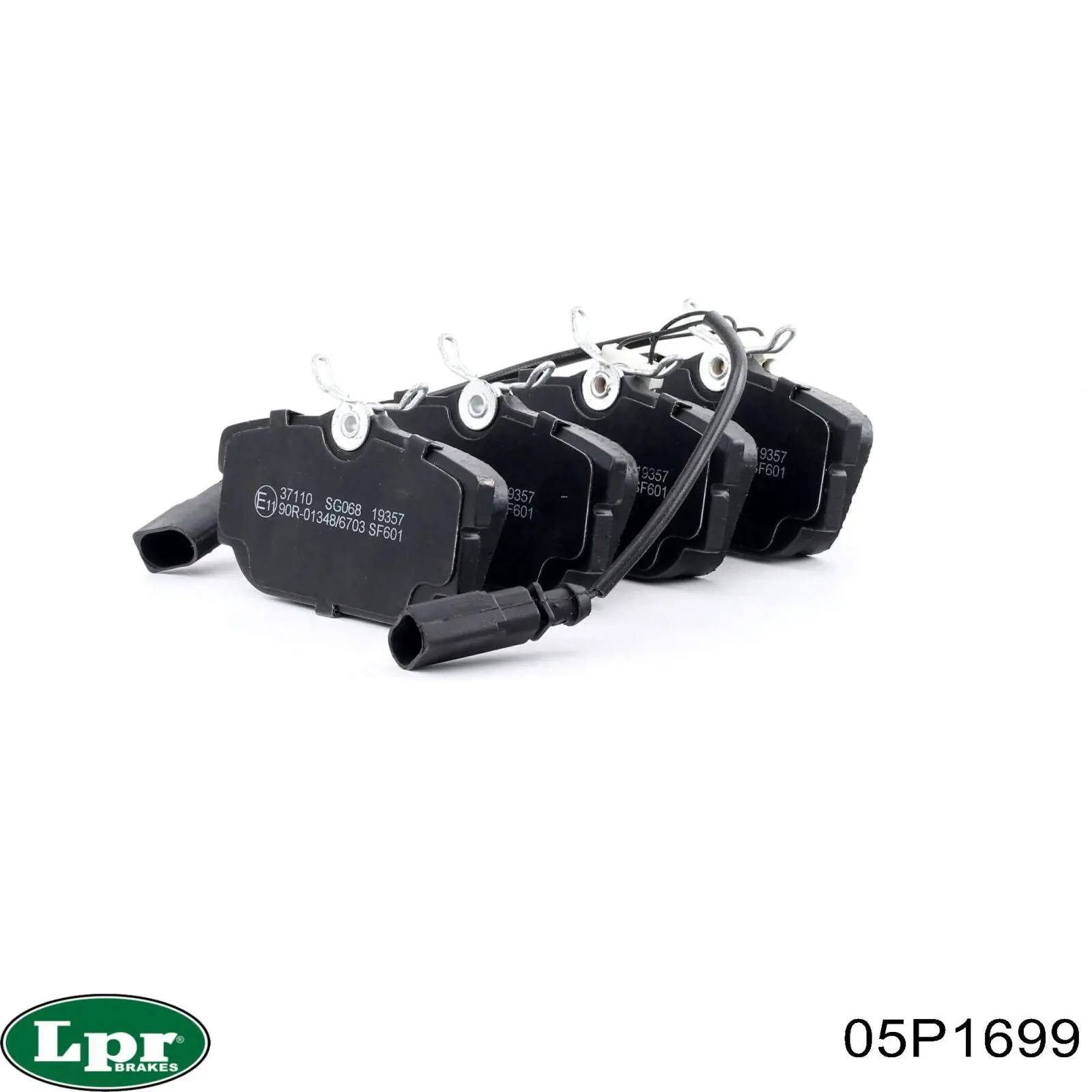 Задні дискові колодки LPR 05P1699