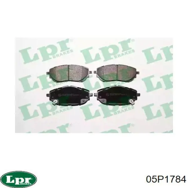 Гальмівні колодки LPR 05P1784 ціна, від 32.08 USD
