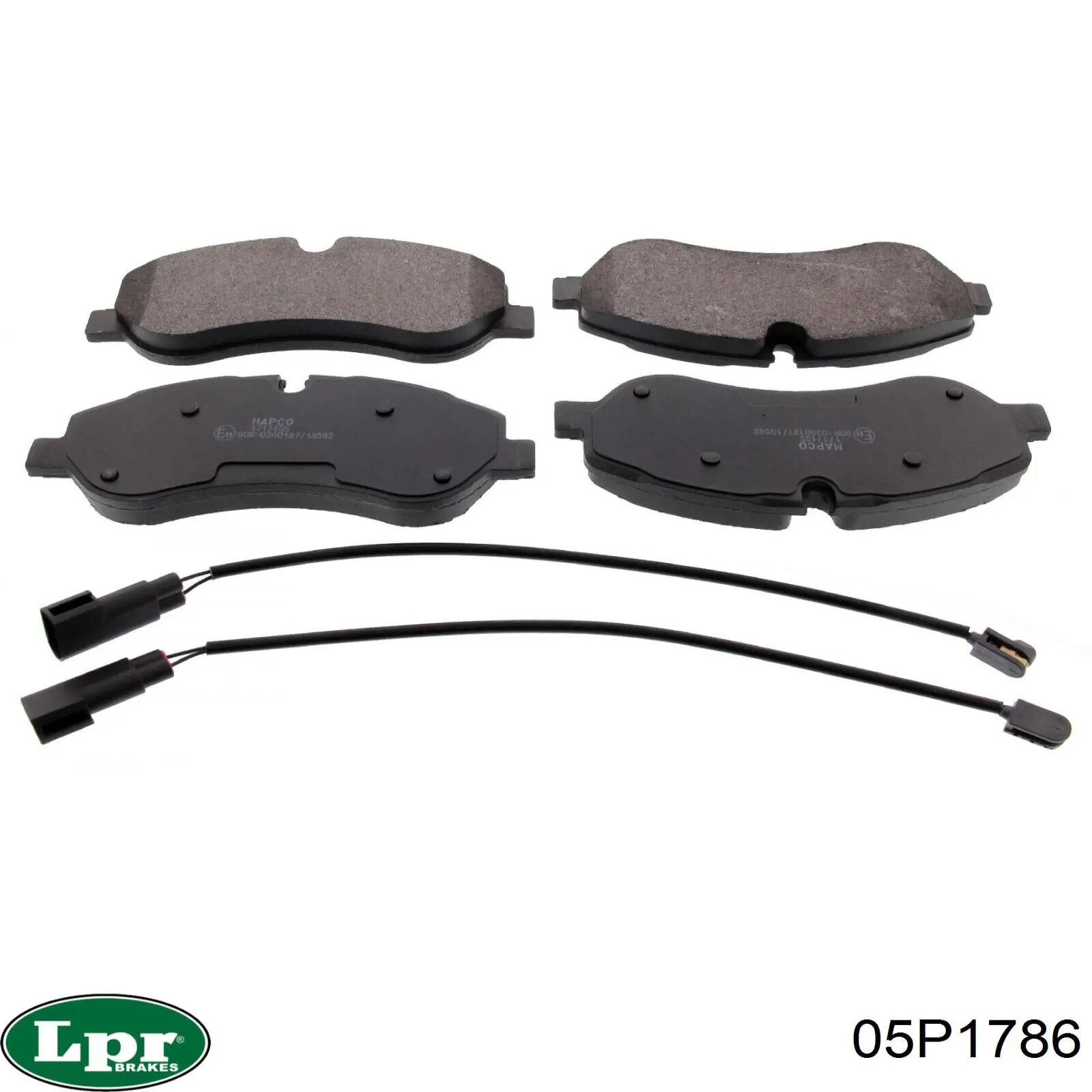 Гальмівні колодки LPR 05P1786 ціна, від 39.93 USD