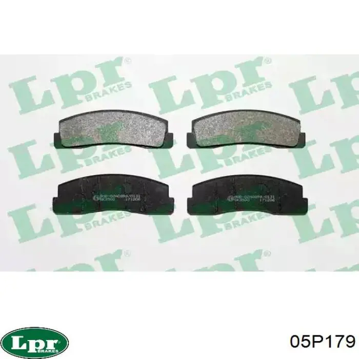 Гальмівні колодки LPR 05P179 ціна, від 10.49 USD