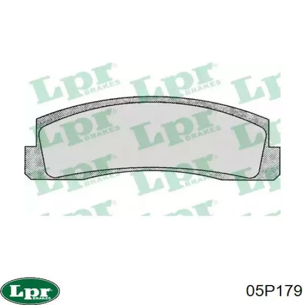Купити 05P179 LPR Колодки гальмівні передні, дискові