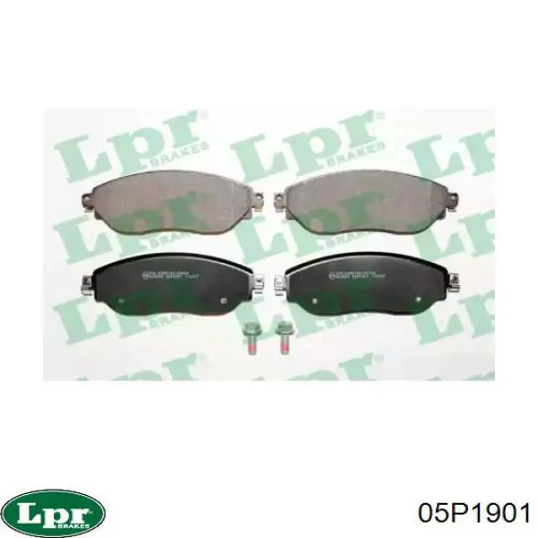 Гальмівні колодки LPR 05P1901 ціна, від 30.07 USD